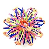 小さなKids Funny Retractable Changeableフラワーマジックボール手キャッチtrainingball Toys