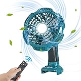 WaxPar 互換マキタ 充電式ファン マキタ 14.4V~18V リチウムイオンバッテリ マキタ バッテリー BL1430 BL1440 BL1450 BL1460 BL1815 BL1830 BL1840 BL1850 BL1860 BL1430B BL1460B BL1830B BL1850B BL1860B など対応【バッテリ充電器別売】