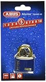 ABUS T84MB/40 C KD 40mm All Weather Solid Brass Keyed Different Padlock, Blue by ABUS