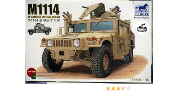 Amazon ブロンコモデル 1 35 M1114ハンビー装甲武装戦闘車輌 プラモデル プラモデル 通販
