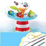 Yookidoo　ユーキッド　あひるの噴水ミュージカルレース　おもちゃホルダー付