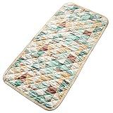 絵本作家がデザインしたかわいい おむつ替えマット ブルー