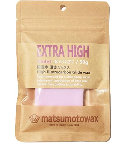 Amazon | マツモトワックス SPRING SNOW wax 50g 滑走ワックス [春雪用