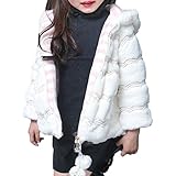 Snone秋冬 キッズ 女の子 ふわふわ 可愛い コート 子供コート ジャケット アウターウェア コットン 厚い型 防寒 冷え取り