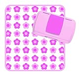 パパジーノ おでかけオムツ替えBOX フラワー スリムに持ち歩けて便利なオムツ替え