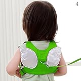 トトハウス(TOTO HOUSE)迷子防止ひも 子供 幼児 安全帯 迷子防止縄 安全リストバンド ベルト (緑)