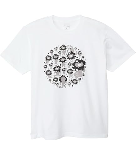 Amazon | EXPO2025 ミャクミャク Tシャツ ポーズ SMA/009 ホワイト L