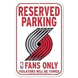 公式National Basketball AssociationファンショップAuthentic NBA駐車場サイン。Stake Your Territory withこのサイン。GREAT for