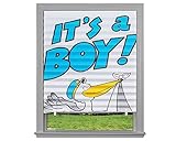 It 's A Boy / Happy Birthdayプリーツ紙Shades