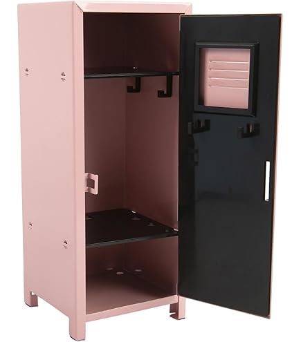 Amazon.co.jp: Cemaystic ミニロッカー 鍵付き 収納ボックス 金属製