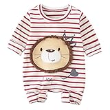 YY-Natuhi 2018新着 ベビー服 ロンパース カバーオール 新生児 男の子 女の子 長袖 可愛い 前開き 肌着 ストライブ柄 95%綿 出産祝い 赤ちゃん 子供服 七五三 ベビースーツ 春夏