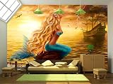 wall26 – 自己粘着壁紙大壁壁画シリーズ 66"x96" WMR-WP-X-D839-66x24x4