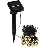 GreenLighting 70' Solar Powered Holiday String Lights w/ 200 LED's (Warm White) [並行輸入品]