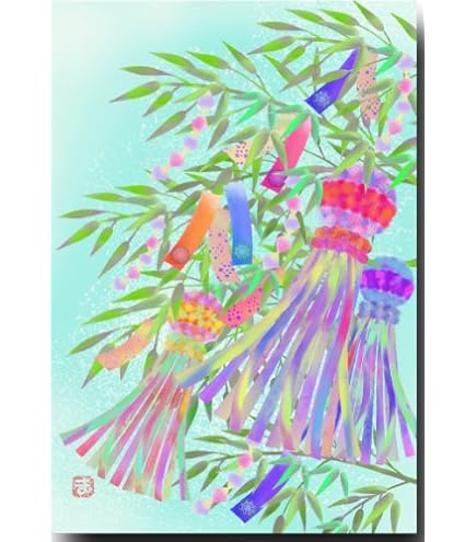 Amazon | 夏のポストカード 「蛍」 日本の風景 絵葉書 暑中