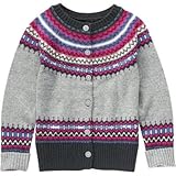 ジンボリー GYMBOREE/ フェアアイルカーディガン ヘザーグレー トップスカーディガン S【並行輸入】