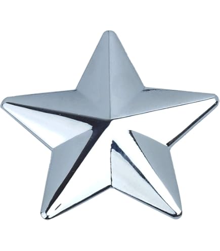 Amazon.co.jp: Olive-G 3D エンブレム 星型プレートステッカー 自動車