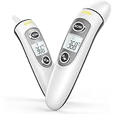 Digital thermometer. Dual function forehead thermometer and ear thermometer. Ideal for baby through to adults. High fever war