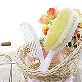 edealing(TM) 赤ちゃんや幼児のための1セットのソフト幼児ベビーくしヘアブラシセットベビーケアキットジェントル
