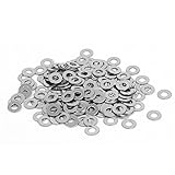 SODIAL M2ステンレススチールフラット座金スペーサーファスナーDIN125 200 枚