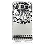 UNEXTATI Galaxy Alpha 対応 ケース 衝撃吸収 高品質 TPU ハード カバー 超薄型 液晶保護 脱着簡単 Samsung Galaxy Alpha (G850) 用 Cover 