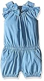 Rosie Pope Little Girls Chambray Bow Romper 18 Months [並行輸入品]