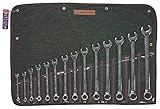 Wright Tool 914 Full Polish Combination Wrench Set, 14-Piece [並行輸入品]
