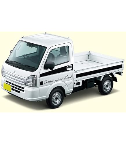 アクリルプレート DA63T キャリイ　トラック　軽トラ　車体ステッカー Amazon.co.jp: スズキ キャリィトラック DA16T サイドシール デカール