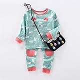 PANCY 子供服 春秋 パジャマ キッズ ベビー 長袖 ルームウェア ロングパンツ 上下セット 男の子 女の子 綿 おしゃれ カジュアル 可愛い 猫 ネコ 動物柄 シンプル