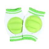 Hollazilla キッズ サポーター 膝用ニーパッド 転び、ケガ防止 膝当て 通気性良い パット付き