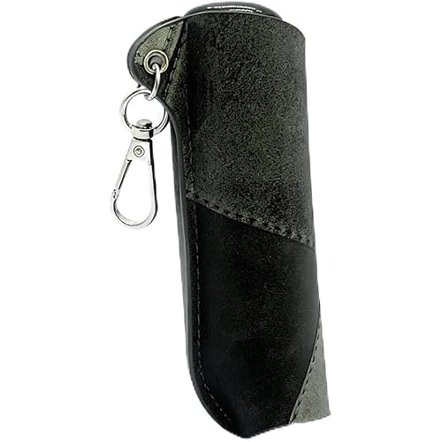 KAIYILYケース コンパチブル プルームオーラ ケース デニムスタイル PUレザー製 持ち運び便利 軽量 キズ防止 防塵 耐衝撃 (グレー)