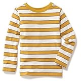 オールドネイビー OLD NAVY/ ストライプクルーネックティ ゴールドバース トップス長袖Tシャツ 18～24ヶ月【並行輸入】