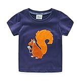 【SEBLES】ベビー 赤ちゃん キッズ 男の子 女の子 ユニセックス 半袖 Tシャツ プリント カラフル キャラクター ロゴ 春 夏 ラウンドネック コットン 綿(タイプR,100cm)