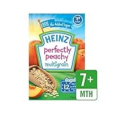 7ヶ月から朝食桃のお粥120グラム (Heinz) (x 6) - Heinz Breakfast Peachy Porridge from 7 Months 120g (Pack of 6) [並行