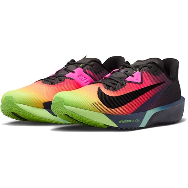 Amazon.co.jp: Nike Air Zoom Rivalfly 4, Black/Wolf Grey/Volt/White