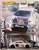 Hot Wheels アウディ R8 LMS #5/5 プレミアム 2019 リアルライダー ポップカルチャー オープントラックシリーズ 1:64スケール コレクター向けダイキャストモデルカー