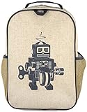 SoYoung Grade School Backpack, Grey Robot by SoYoung
