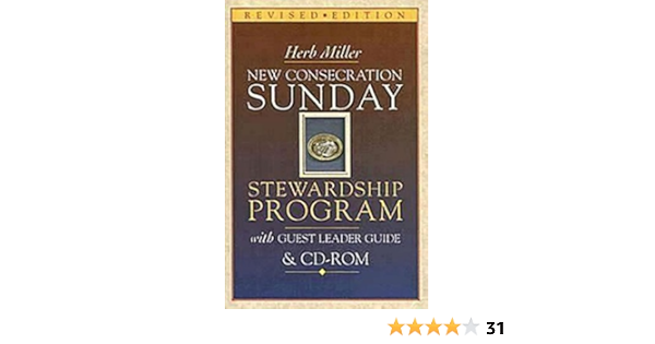 Amazon New Consecration Sunday Stewardship Program And Guest Leader Guide Miller Herb Christian Living