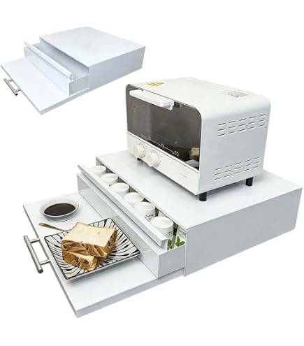 Amazon.co.jp: ツーウェイ キッチン 家電下引き出し & スライド