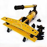 油圧パイプベンダー 10t 横置開閉型 13.8～34mm対応 10トン パイプ曲げ 単管 ビニールハウス ガス管 水道管 ロールケージ マフラーなどに