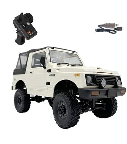 4WDオフロードラジコンカー Amazon.co.jp: WPL C74 Jimny スズキ ジムニーJA11 1:10 RTRセット