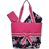 Sea Ocean Crab Anchor Print Quilted Diaper Bag by NGIL [並行輸入品]