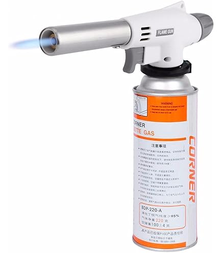 Amazon | トーチバーナー 炙り調理用バーナー 900℃?1300℃ 炎調整可能