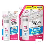 洗面 ボウル クリーナー 本体100ml ＋ 詰替500ml 洗面台 掃除 泡 スプレー