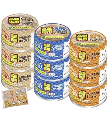 Amazon | チャオ ホワイティ 1歳までの子猫用 まぐろ＆しらす 75g×24缶