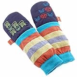 mimiTENS All Weather Long Sleeve Warm Winter Mittens (Size 1-2, Black) by mimiTENS