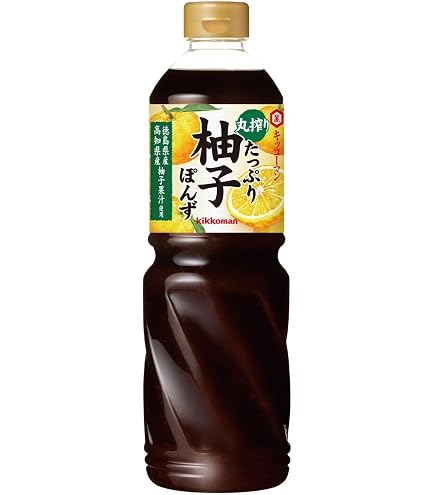 Amazon.co.jp: 業務用 キッコーマン たっぷり柚子ぽんず 1L : 食品