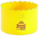 Starrett DCH0338-G HSS Deep Cut Holesaw, 3-3/8 (86 mm) by Starrett