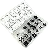 LORIA・JP 各種機器のガスケットに 225個 18種類 水、ガス、油等、流体のシールとして完全密封 ゴム製 Ｏリング