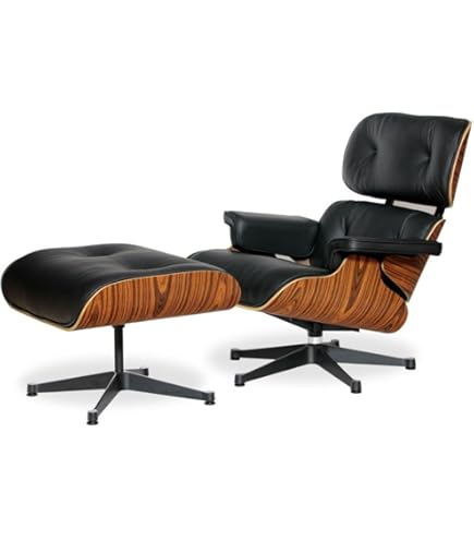 Amazon｜MULOCO バウハウス ラウンジチェア オットマン付き ドイツ製