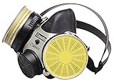 MSA 808072 Comfo Classic Soft Feel Silicone Half-Mask Facepiece Respirator, Small, Black by MSA